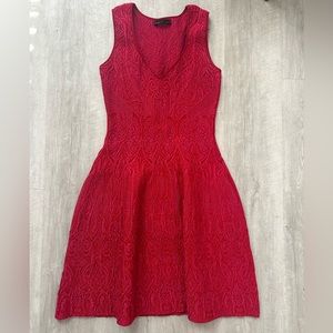 RVN pink and red dress